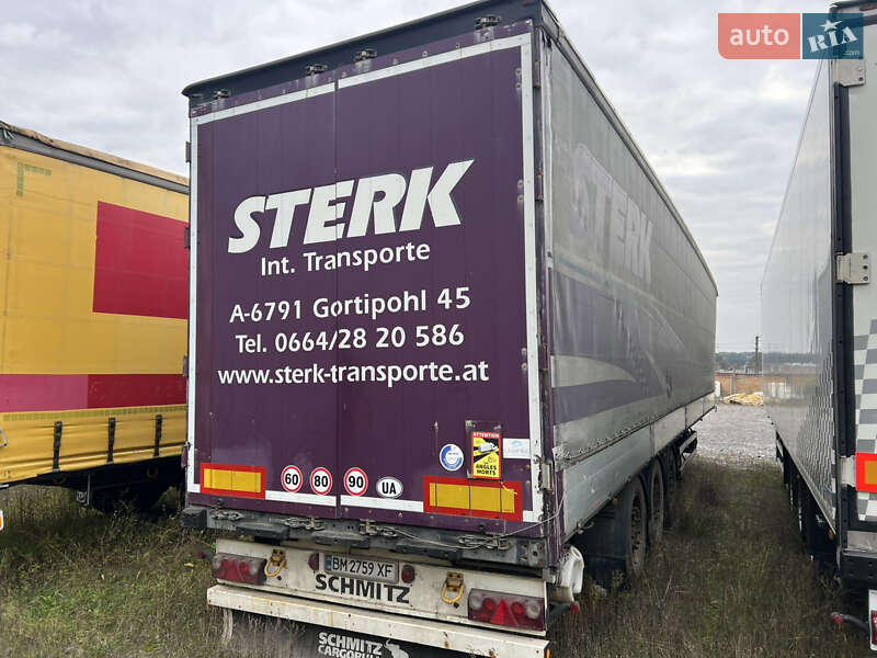 Тентований борт (штора) - напівпричіп Schmitz Cargobull SAF 2011 в Вінниці