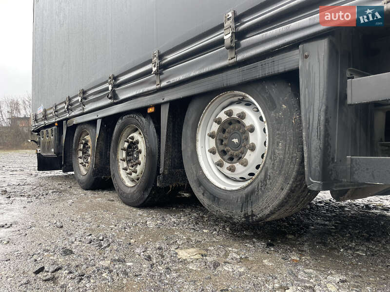 Тентований борт (штора) - напівпричіп Schmitz Cargobull SAF 2015 в Вінниці