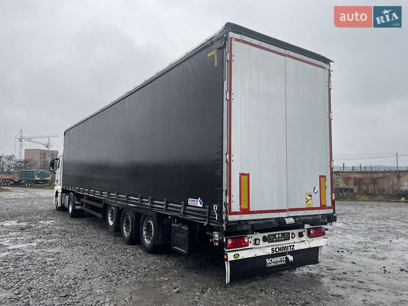 Тентований борт (штора) - напівпричіп Schmitz Cargobull SAF 2015 в Вінниці