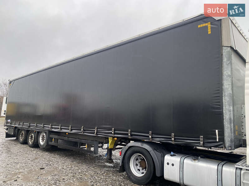 Тентований борт (штора) - напівпричіп Schmitz Cargobull SAF 2015 в Вінниці