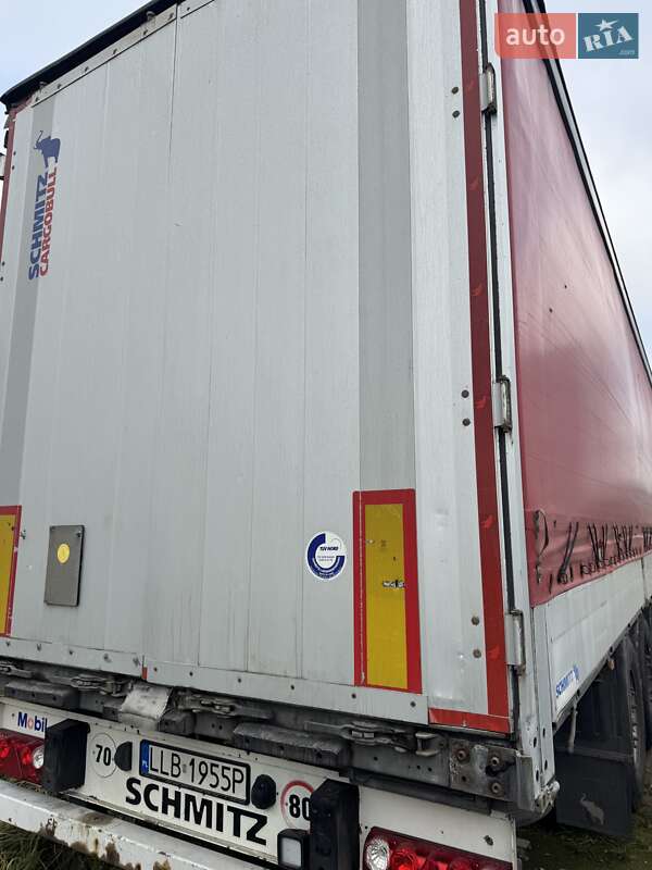 Тентований борт (штора) - напівпричіп Schmitz Cargobull SAF 2008 в Львові фото 3 Тентований борт (штора) - напівпричіп Schmitz Cargobull SAF 2008 в Львові