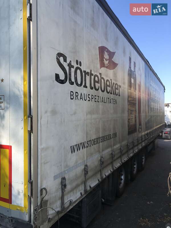 Тентований борт (штора) - напівпричіп Schmitz Cargobull SCB S3B 2016 в Рівному