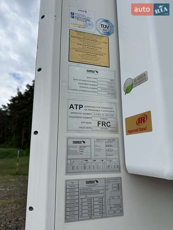 Рефрижератор напівпричіп Schmitz Cargobull SCB S3B 2017 в Бродах фото 71 Рефрижератор напівпричіп Schmitz Cargobull SCB S3B 2017 в Бродах