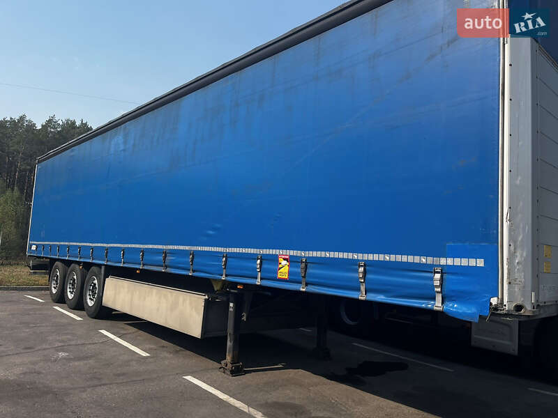 Тентованный борт (штора) - полуприцеп Schmitz Cargobull SCB S3T 2014 в 