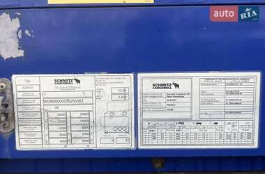Тентованный борт (штора) - полуприцеп Schmitz Cargobull SCB S3T 2016 в 