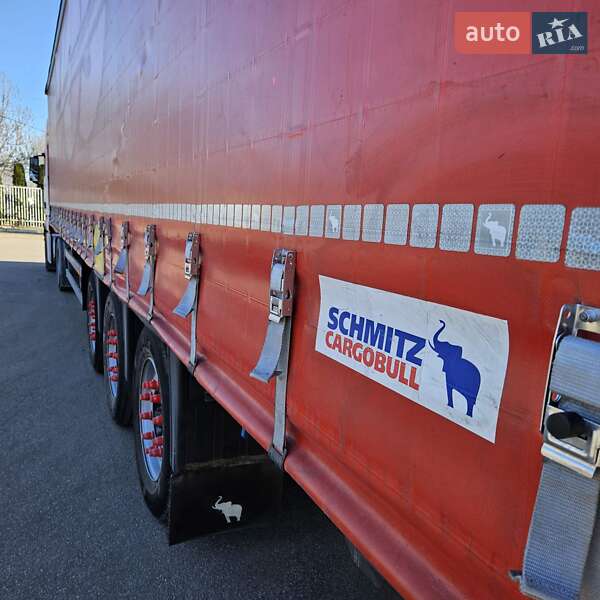 Тентований борт (штора) - напівпричіп Schmitz Cargobull SCB S3T 2015 в Кривому Розі