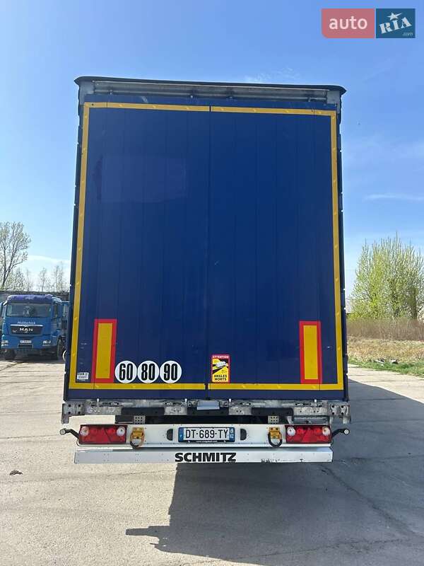 Тентованный борт (штора) - полуприцеп Schmitz Cargobull SCB S3T 2015 в Надворной