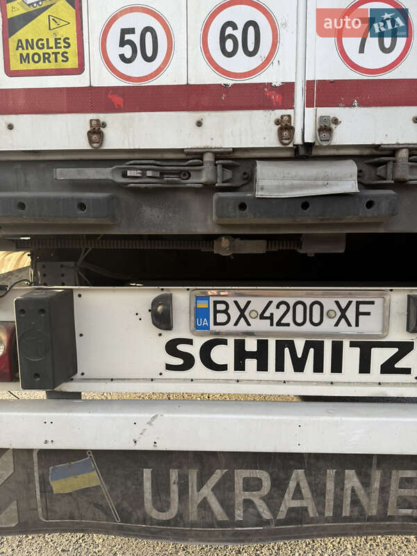 Тентований борт (штора) - напівпричіп Schmitz Cargobull SCB S3T 2015 в Нетішині