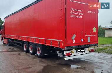 Тентованный борт (штора) - полуприцеп Schmitz Cargobull SCB S3T 2014 в 