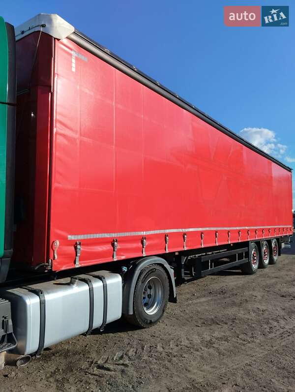 Тентованный борт (штора) - полуприцеп Schmitz Cargobull SCB S3T 2016 в 