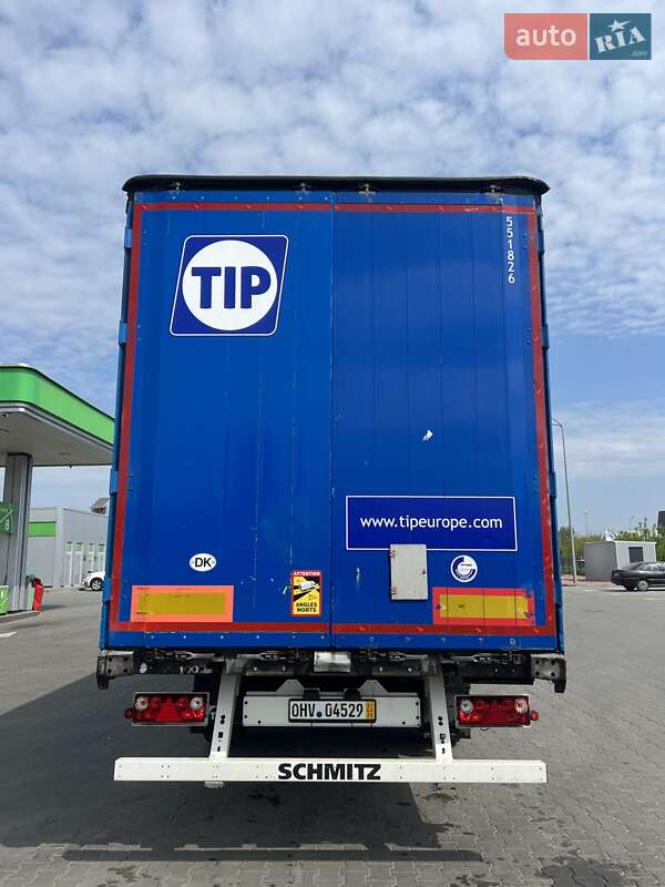 Тентованный борт (штора) - прицеп Schmitz Cargobull SCB S3T 2014 в Луцке