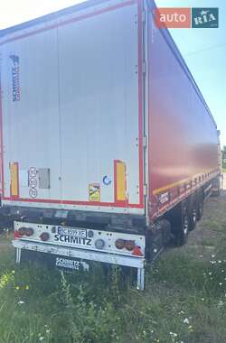 Тентованный борт (штора) - полуприцеп Schmitz Cargobull SCB S3T 2014 в 