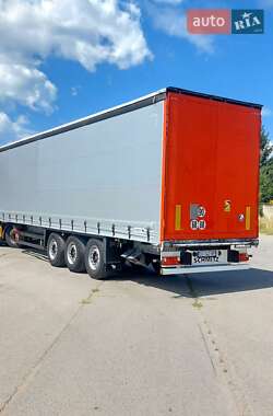 Тентований борт (штора) - напівпричіп Schmitz Cargobull SCB S3T 2014 в 
