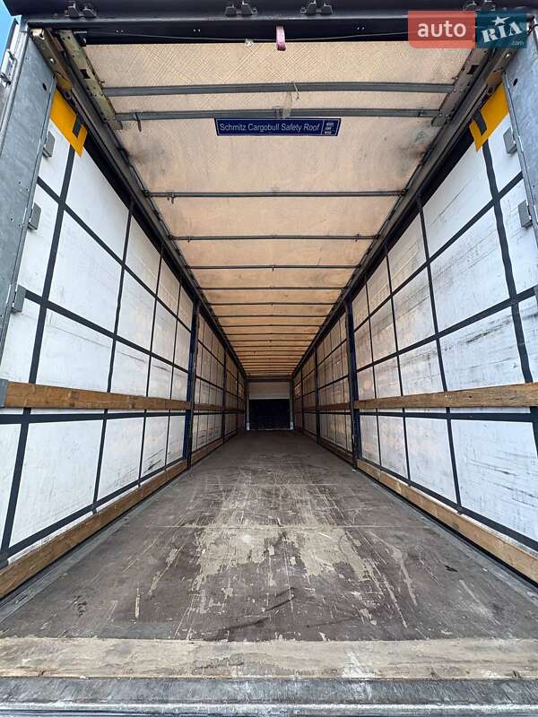 Тентований борт (штора) - напівпричіп Schmitz Cargobull SCB S3T 2016 в Ковелі