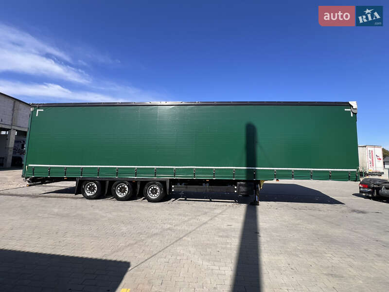 Тентований борт (штора) - напівпричіп Schmitz Cargobull SCB S3T 2016 в Тячеві