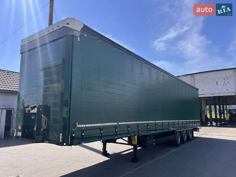 Тентований борт (штора) - напівпричіп Schmitz Cargobull SCB S3T 2016 в Тячеві