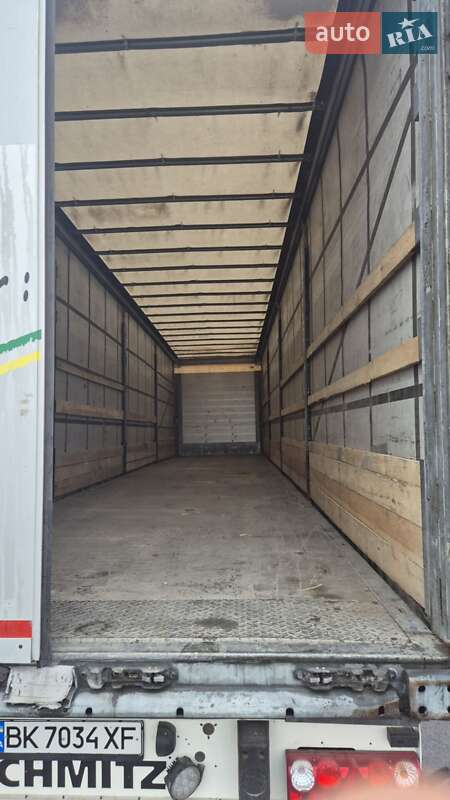 Тентований борт (штора) - напівпричіп Schmitz Cargobull SCB S3T 2013 в Сарнах