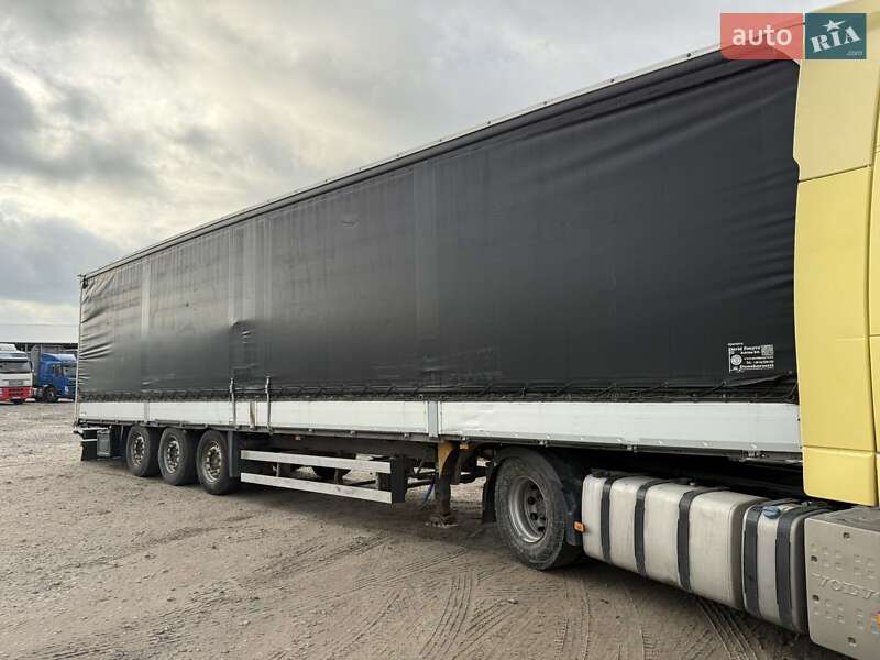 Тентований борт (штора) - напівпричіп Schmitz Cargobull SCB S3T 2014 в Ковелі