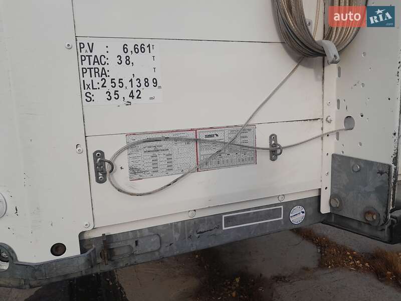 Тентованный борт (штора) - полуприцеп Schmitz Cargobull SCB S3T 2014 в Надворной