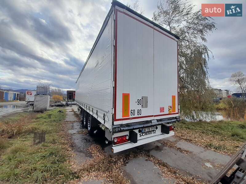 Тентованный борт (штора) - полуприцеп Schmitz Cargobull SCB S3T 2014 в Надворной