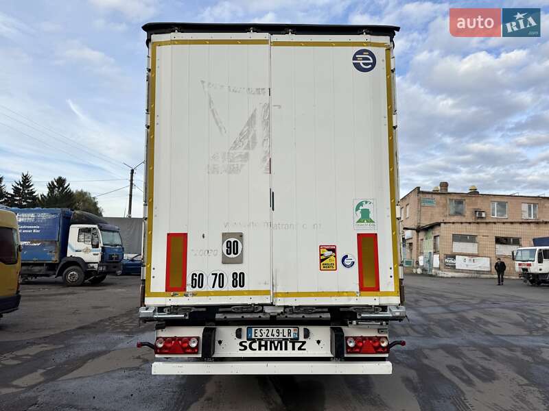 Тентований борт (штора) - напівпричіп Schmitz Cargobull SCB S3T 2017 в Рівному