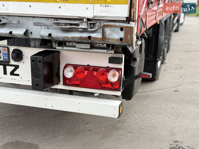 Тентованный борт (штора) - полуприцеп Schmitz Cargobull SCB S3T 2017 в Ровно