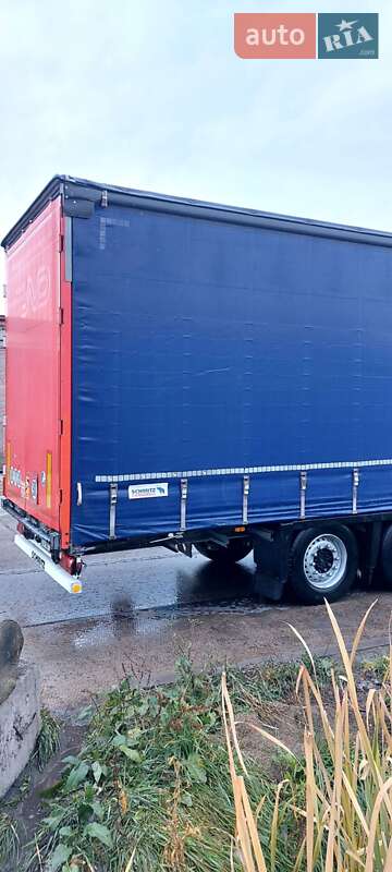 Тентований борт (штора) - напівпричіп Schmitz Cargobull SCB S3T 2012 в Надвірній