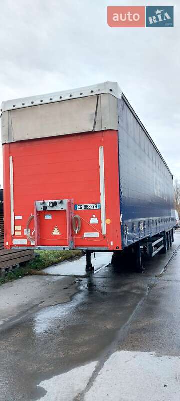 Тентований борт (штора) - напівпричіп Schmitz Cargobull SCB S3T 2012 в Надвірній