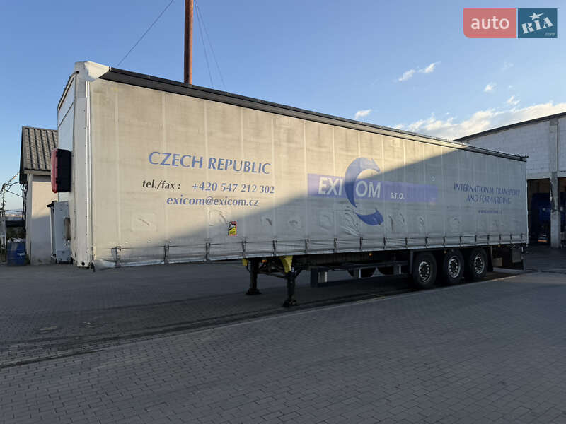 Тентованный борт (штора) - полуприцеп Schmitz Cargobull SCB S3T 2015 в Тячеве