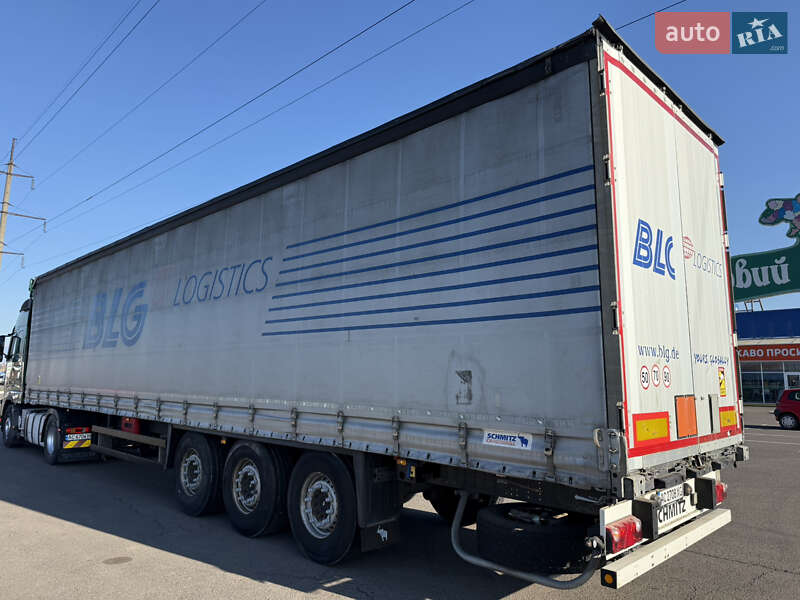 Тентований борт (штора) - напівпричіп Schmitz Cargobull SCB S3T 2016 в Луцьку