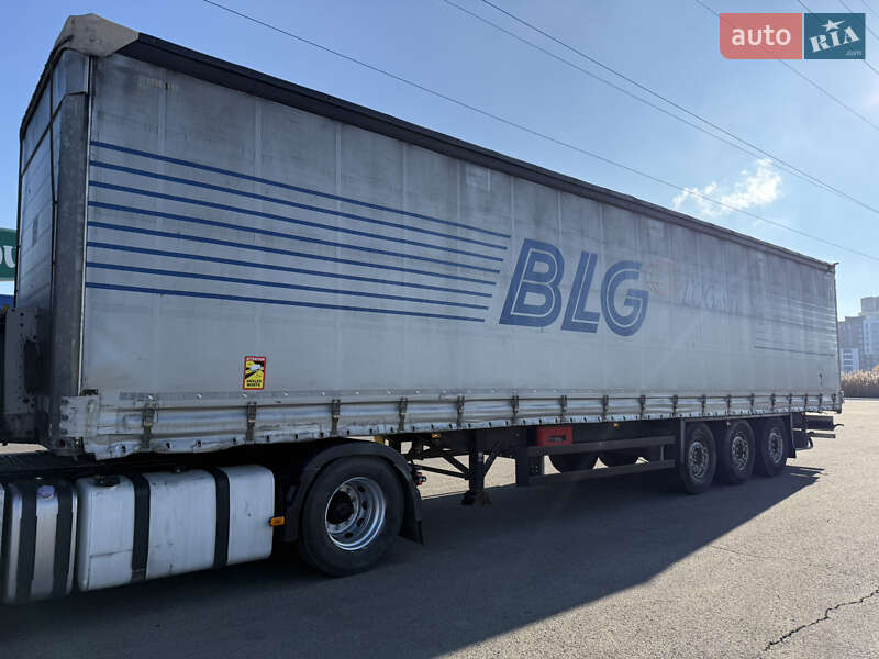 Тентований борт (штора) - напівпричіп Schmitz Cargobull SCB S3T 2016 в Луцьку