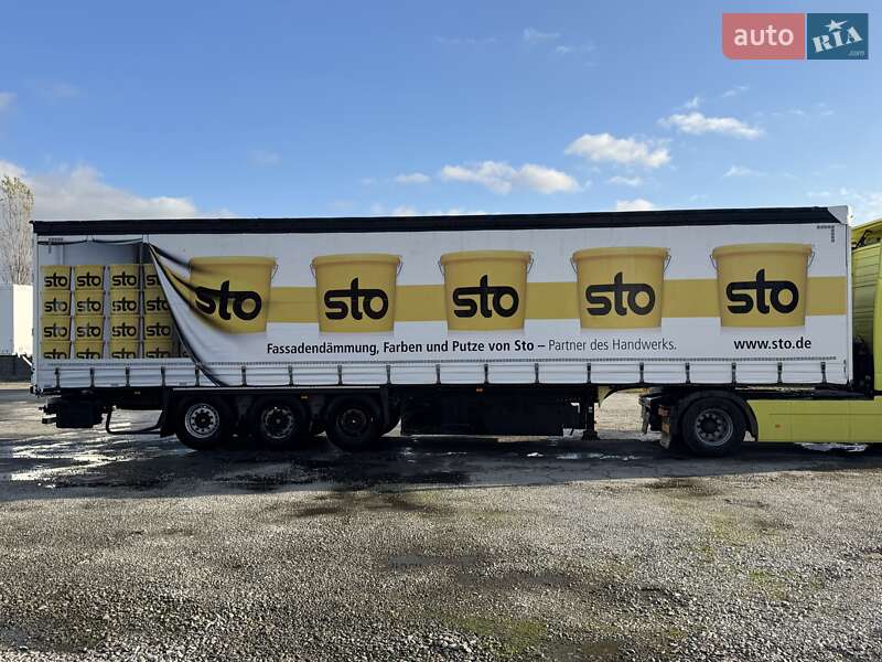 Тентований борт (штора) - напівпричіп Schmitz Cargobull SCB S3T 2015 в Житомирі