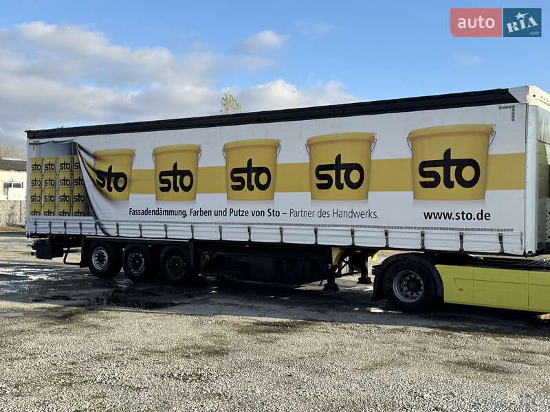Тентований борт (штора) - напівпричіп Schmitz Cargobull SCB S3T 2015 в Житомирі