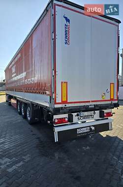 Тентований борт (штора) - напівпричіп Schmitz Cargobull SCB S3T 2016 в Гусятині
