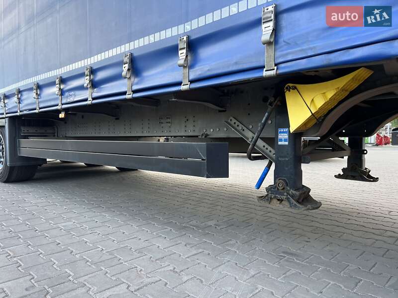 Тентований борт (штора) - напівпричіп Schmitz Cargobull SCB S3T 2017 в Луцьку