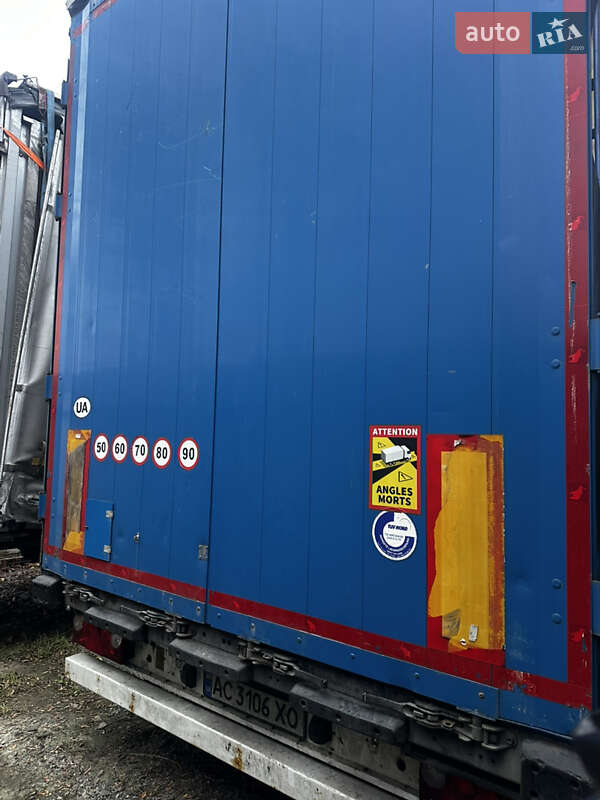 Тентованный борт (штора) - полуприцеп Schmitz Cargobull SCB S3T 2013 в Луцке