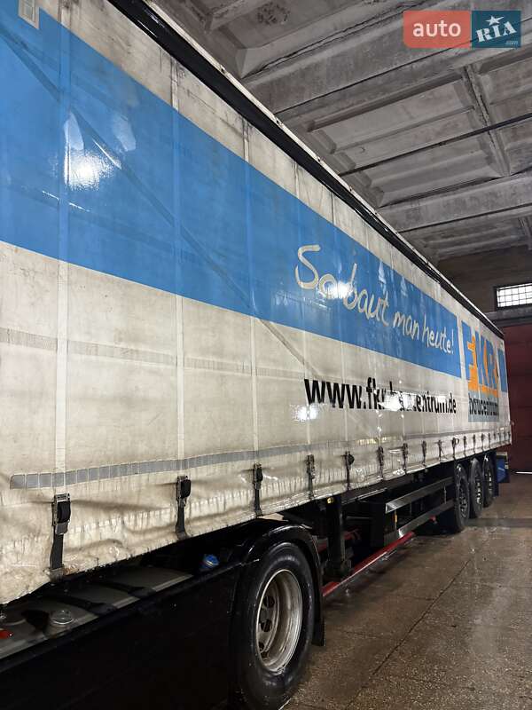 Тентований борт (штора) - напівпричіп Schmitz Cargobull SCB S3T 2012 в Києві