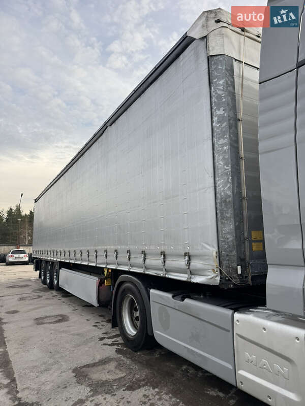 Тентованный борт (штора) - полуприцеп Schmitz Cargobull SCB S3T 2018 в Луцке