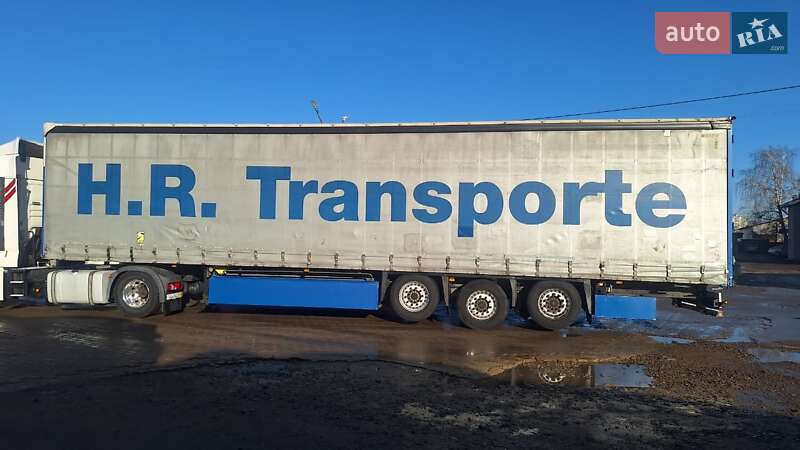 Тентований борт (штора) - напівпричіп Schmitz Cargobull SCB S3T 2014 в Калуші