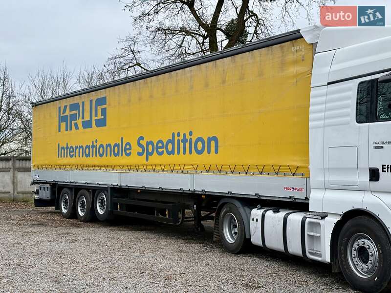 Тентованный борт (штора) - полуприцеп Schmitz Cargobull SCB S3T 2014 в Виннице