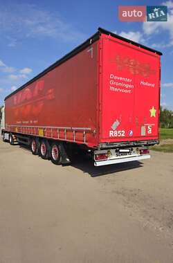 Тентований борт (штора) - напівпричіп Schmitz Cargobull SCB S3T 2017 в Шептицькому