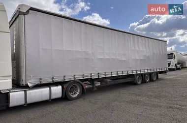 Тентований борт (штора) - напівпричіп Schmitz Cargobull SCB S3T 2014 в Луцьку
