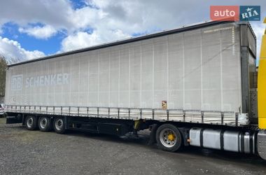 Тентований борт (штора) - напівпричіп Schmitz Cargobull SCB S3T 2014 в Луцьку
