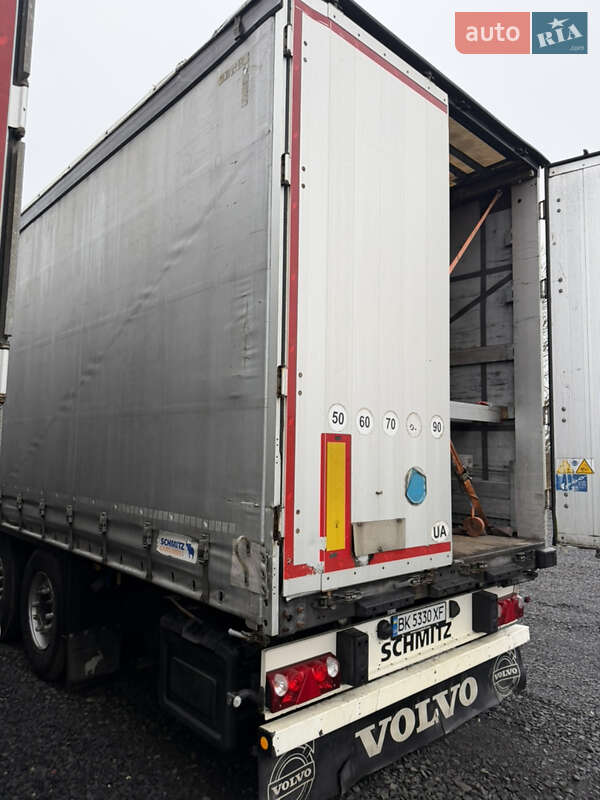 Тентованный борт (штора) - полуприцеп Schmitz Cargobull Schutz 2016 в Сарнах