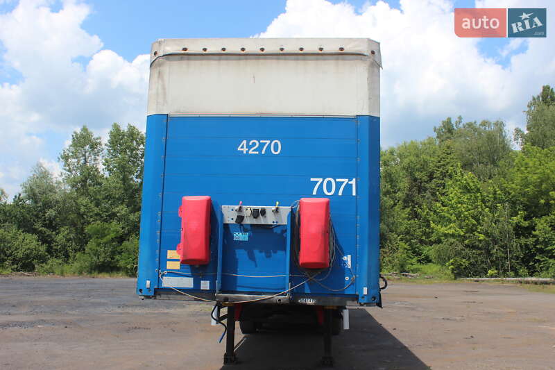 Тентований борт (штора) - напівпричіп Schmitz Cargobull SCS 24/L 2012 в Хусті фото 6 Тентований борт (штора) - напівпричіп Schmitz Cargobull SCS 24/L 2012 в Хусті