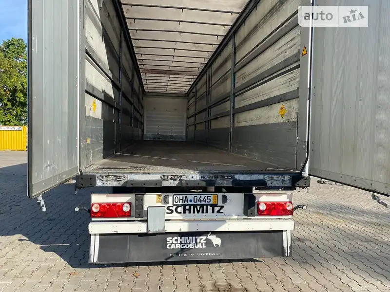 Тентованный борт (штора) - полуприцеп Schmitz Cargobull SCS 24/L 2014 в 