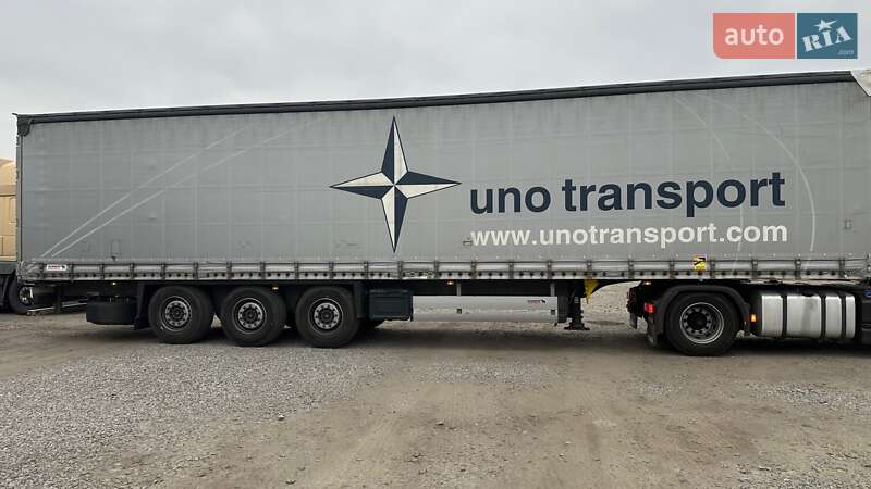 Тентований борт (штора) - напівпричіп Schmitz Cargobull SCS 24/L 2019 в 