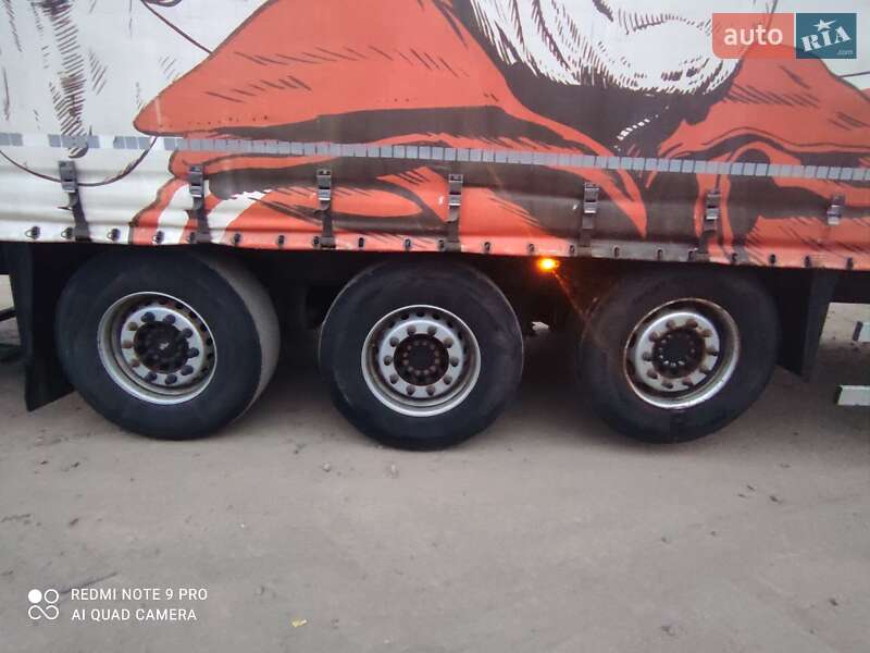 Тентованный борт (штора) - полуприцеп Schmitz Cargobull SCS 24/L 2011 в Хмельницком