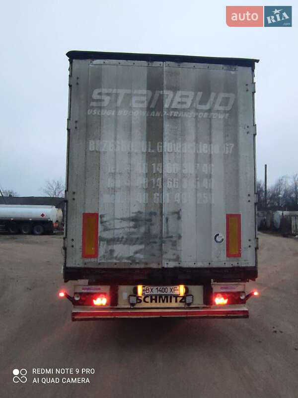 Тентованный борт (штора) - полуприцеп Schmitz Cargobull SCS 24/L 2011 в Хмельницком