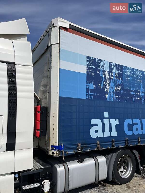 Тентований борт (штора) - напівпричіп Schmitz Cargobull SCS 24/L 2007 в Кам'янець-Подільському